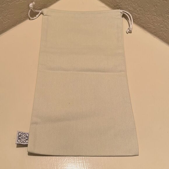 Loewe Drawstring Top Dust Bag Light Mint Rectangle Storage Gift Travel Organized - Picture 1 of 6